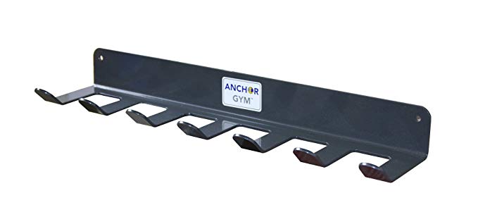 Anchor Gym R7 Seven Prong Storage Rack for Fitness Bands and Straps