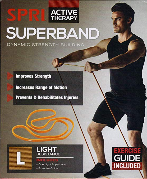 SPRI Active Therapy Superband Dynamic Strength Building Light Resistance