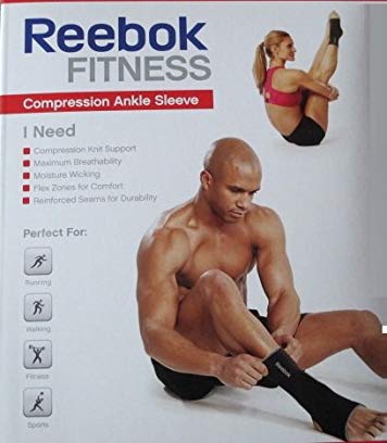 Reebok Fitness Compression Ankle Sleeve