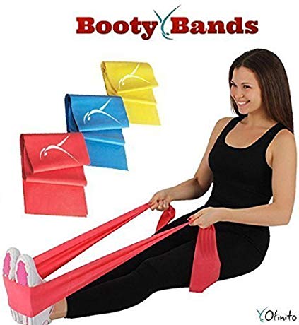 Booty Resistance Bands for any Workout- Set of 3 Bands