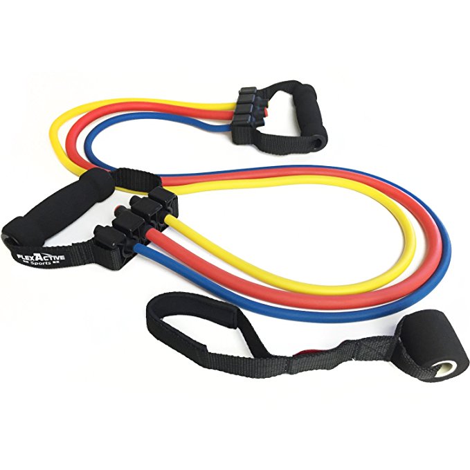 Quality Resistance Bands - Single And Adjustable Handles - Sold Individually or as Bundle