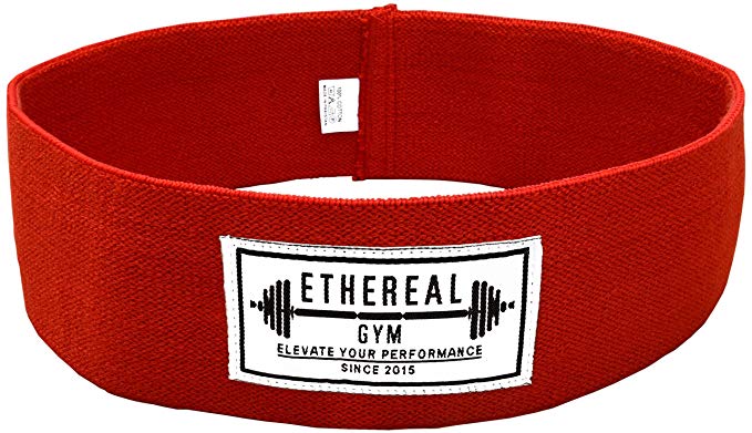 Ethereal Gym Hip Resistance Circle Band | 1 Pack | 3 Inch Wide | Build a Bigger Better and Sexier Booty | Tone Your Legs and Glutes | Super Soft Fabric | Won’t Pull or Tug on S