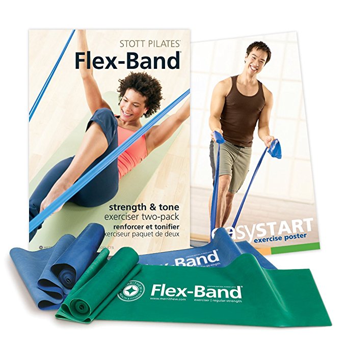 STOTT PILATES Flex-Band Two-Pack