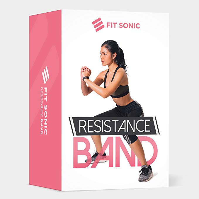 Fit Sonic USA - Hip Resistance Band - Booty Band for Workout, Stretch or Home Fitness