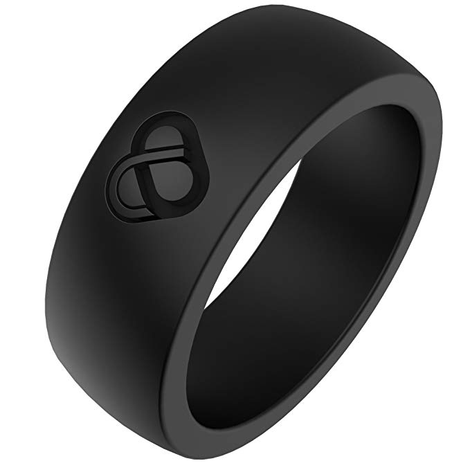Silicone Wedding Band By LINK | Premium Silicone Rings With Unique Design For Athletes And Workers