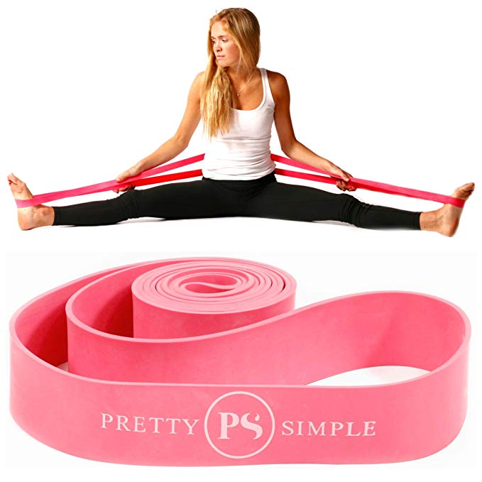 Premium Exercise PS Athletic Ballet Stretch Band for Dance, Gymnastics, Cheerleading, Pilates. Improves Flexibility, Stretching and Helps Prevent Injury.!